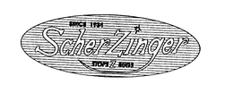 SINCE 1934 SCHERZINGER STOPS Z BUGS trademark