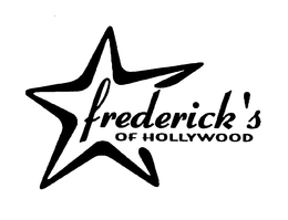 FREDERICK'S OF HOLLYWOOD trademark