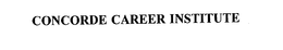 CONCORDE CAREER INSTITUTE trademark