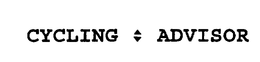 CYCLING ADVISOR trademark