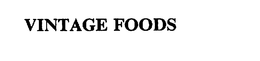 VINTAGE FOODS trademark