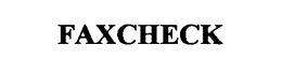 FAXCHECK trademark