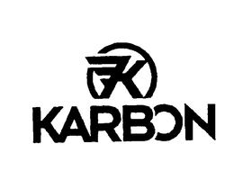 K KARBON AND DESIGN trademark