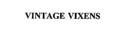 VINTAGE VIXENS trademark
