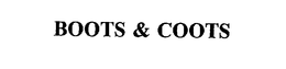 BOOTS & COOTS trademark