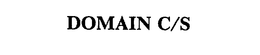 DOMAIN C/S trademark