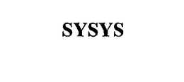SYSYS trademark