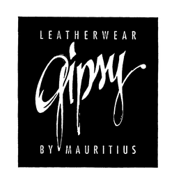 LEATHERWEAR GIPSY BY MAURITIUS trademark