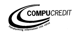 COMPUCREDIT TRANSFORMING INFORMATION INTO VALUE trademark