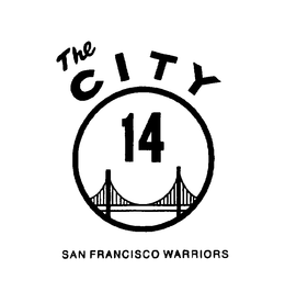 THE CITY 14 SAN FRANCISCO WARRIORS trademark