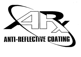 ARX ANTI-REFLECTIVE COATING trademark