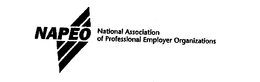 NAPEO NATIONAL ASSOCIATION OF PROFESSIONAL EMPLOYER ORGANIZATIONS trademark