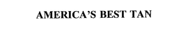 AMERICA'S BEST TAN trademark
