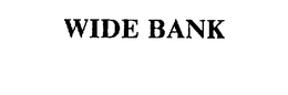 WIDE BANK trademark