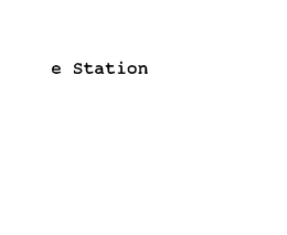 E STATION trademark