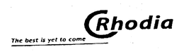 RHODIA THE BEST IS YET TO COME trademark