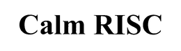 CALM RISC trademark