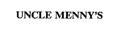 UNCLE MENNY'S trademark