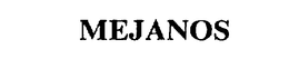 MEJANOS trademark
