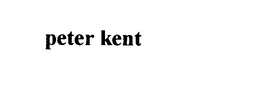 PETER KENT trademark