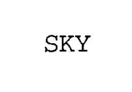 SKY trademark