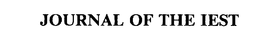 JOURNAL OF THE IEST trademark
