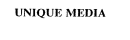 UNIQUE MEDIA trademark