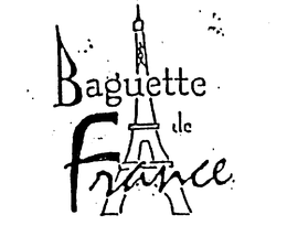 BAGUETTE DE FRANCE trademark