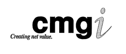 CMGI CREATING NET VALUE. trademark
