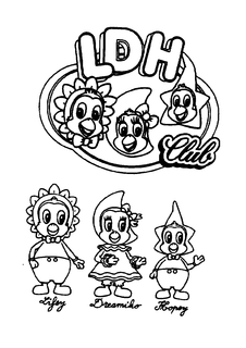 LDH CLUB LIFEY DREAMIKO HOPEY trademark