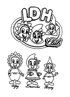 LDH CLUB LIFEY DREAMIKO HOPEY trademark