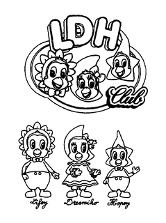 LDH CLUB LIFEY DREAMIKO HOPEY trademark