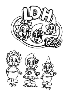 LDH CLUB LIFEY DREAMIKO HOPEY trademark