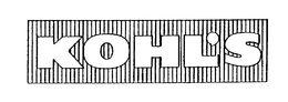 KOHL'S & DESIGN trademark