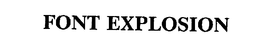 FONT EXPLOSION trademark