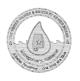THE WATER WORKS & SANITARY SEWER BOARD A BETTER TOMORROW - ONE DROP AT A TIME MONTGOMERY, ALABAMA trademark
