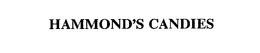 HAMMOND'S CANDIES trademark