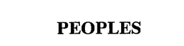 PEOPLES trademark