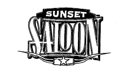 SUNSET SALOON trademark