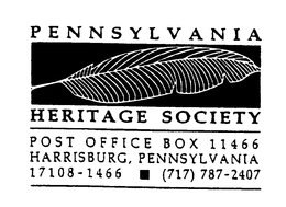 PENNSYLVANIA HERITAGE SOCIETY trademark