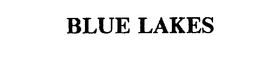 BLUE LAKES trademark