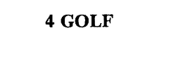 4 GOLF trademark