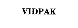 VIDPAK trademark