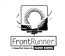 FRONTRUNNER A MASTERPLANT SOLUTION BY FLUOR DANIEL trademark