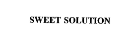 SWEET SOLUTION trademark