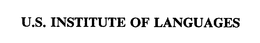 U.S. INSTITUTE OF LANGUAGES trademark