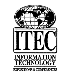 ITEC INFORMATION TECHNOLOGY EXPOSITIONS& CONFERENCES trademark