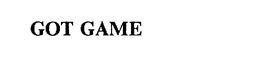 GOT GAME trademark