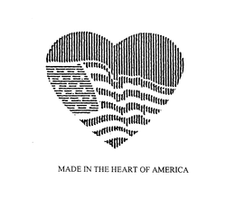 MADE IN THE HEART OF AMERICA trademark