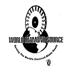WORLD DIAMOND SOURCE SERVING THE WORLD'S DIAMOND BLADE NEEDS trademark